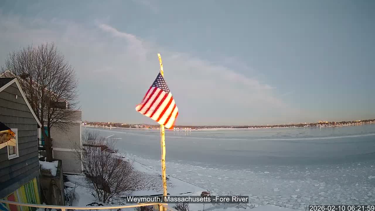 Fore River Live Cam- Weymouth, Massachusetts, USA