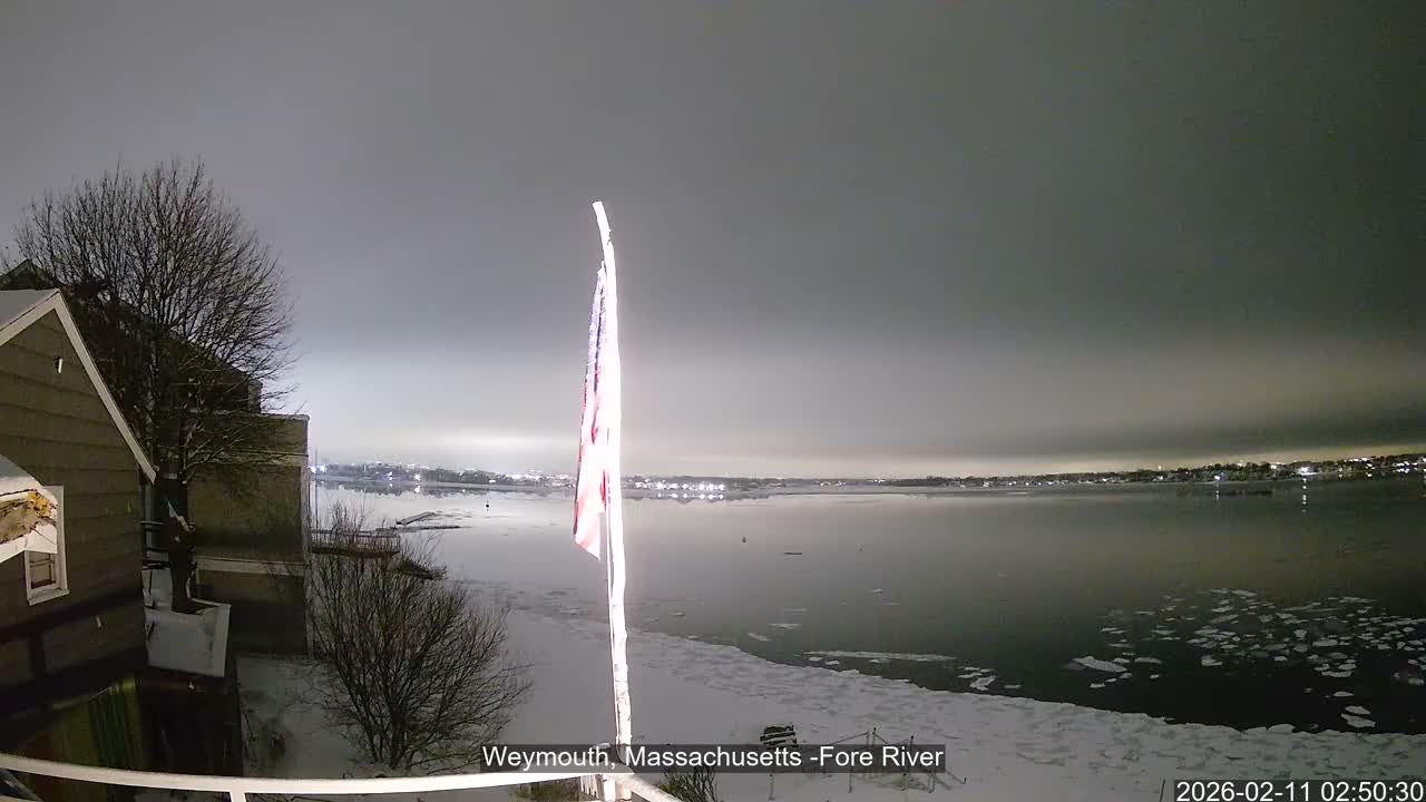 Fore River Live Cam- Weymouth, Massachusetts, USA