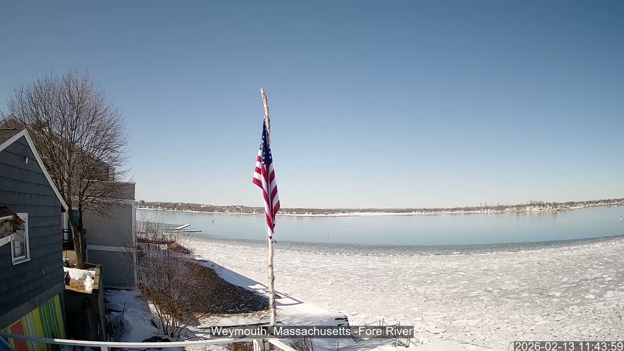 Fore River Live Cam- Weymouth, Massachusetts, USA