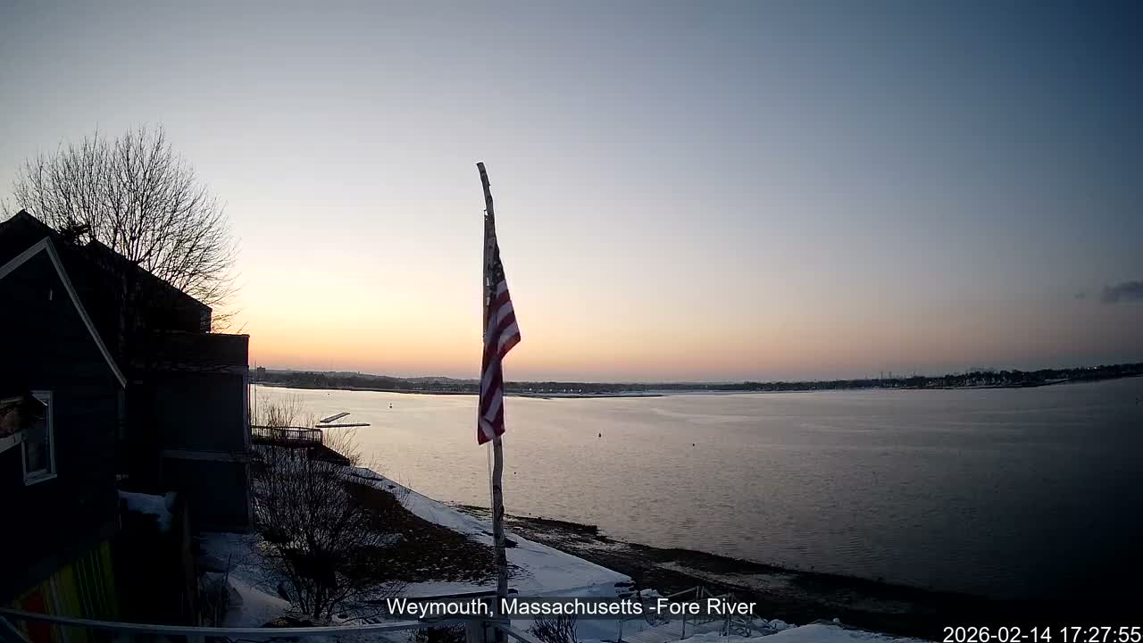 Fore River Live Cam- Weymouth, Massachusetts, USA