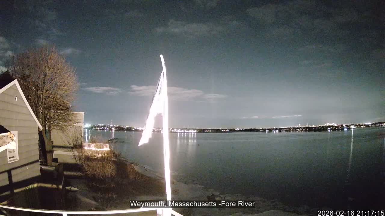 Fore River Live Cam- Weymouth, Massachusetts, USA