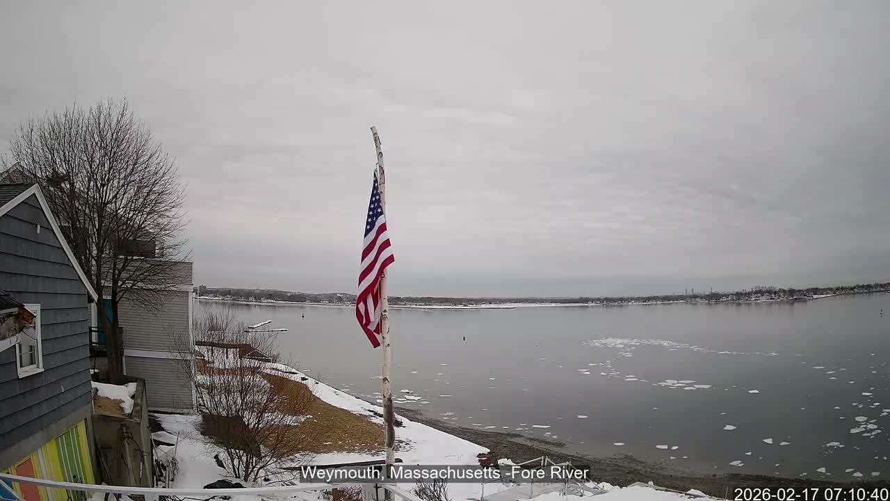 Fore River Live Cam- Weymouth, Massachusetts, USA