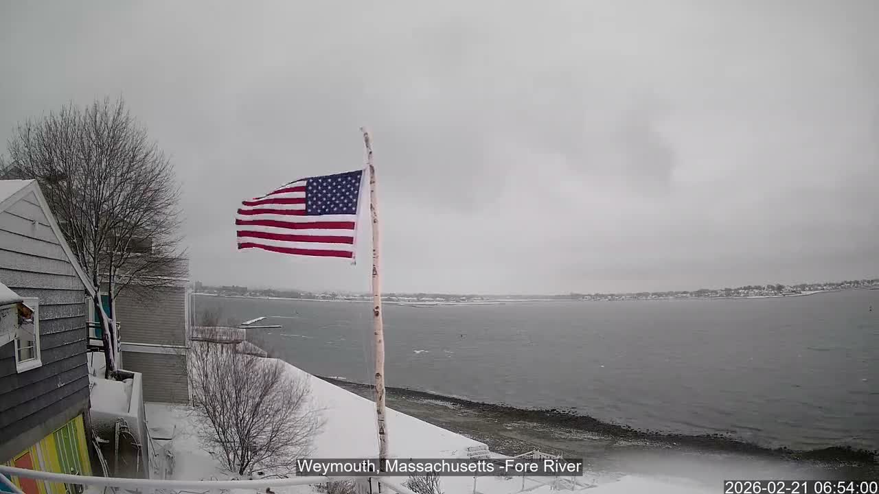 Fore River Live Cam- Weymouth, Massachusetts, USA
