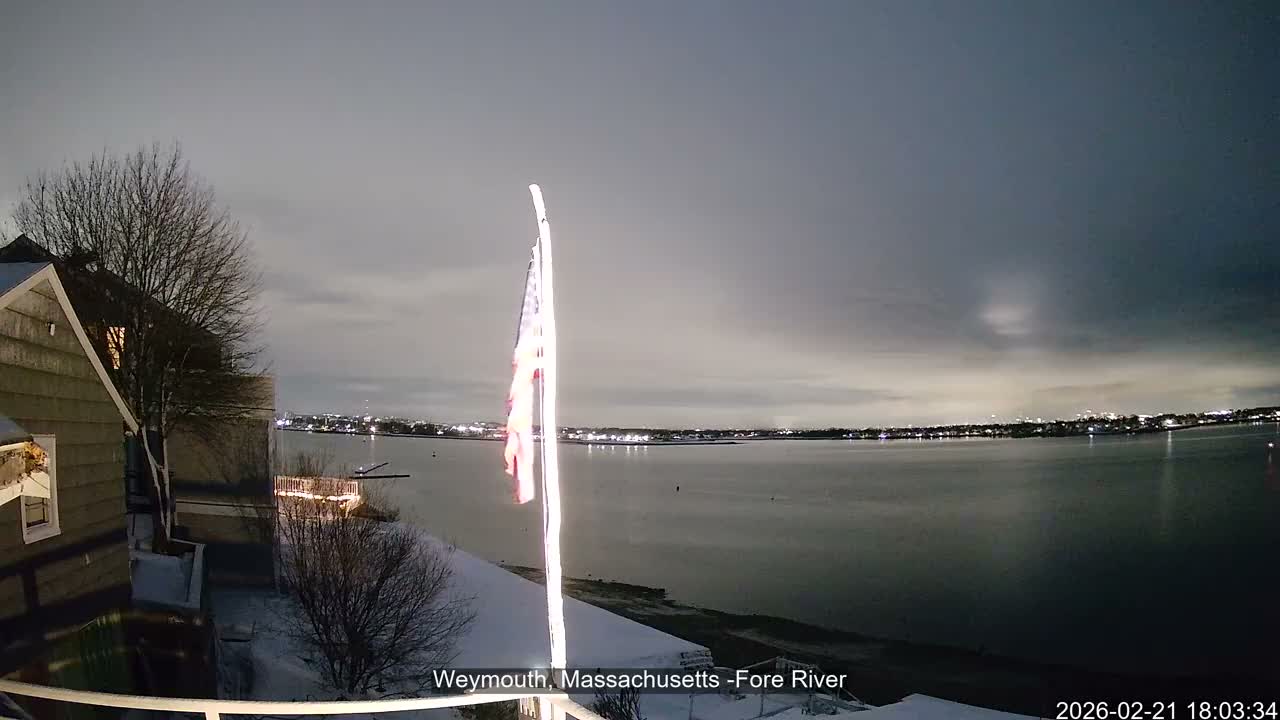 Fore River Live Cam- Weymouth, Massachusetts, USA