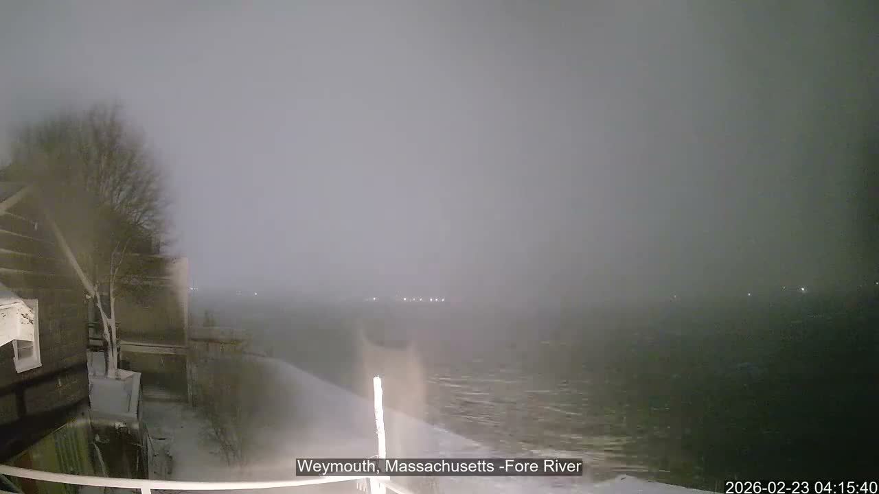 Fore River Live Cam- Weymouth, Massachusetts, USA