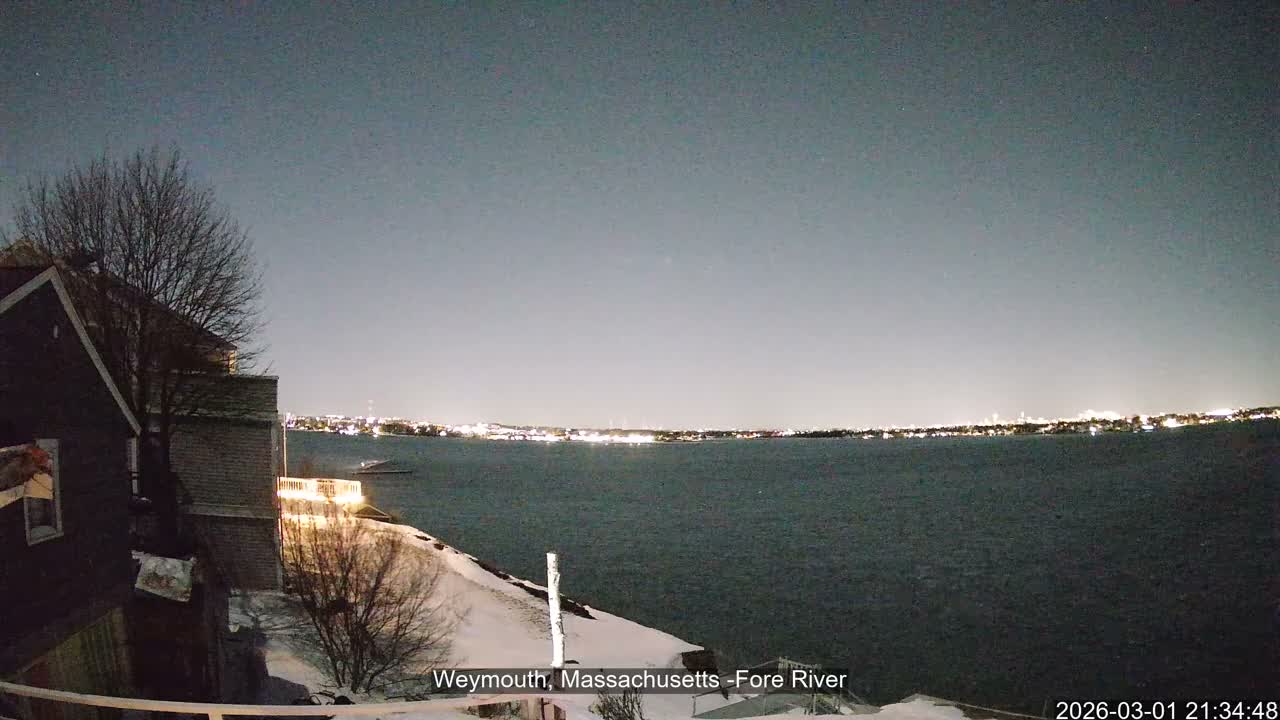 Fore River Live Cam- Weymouth, Massachusetts, USA