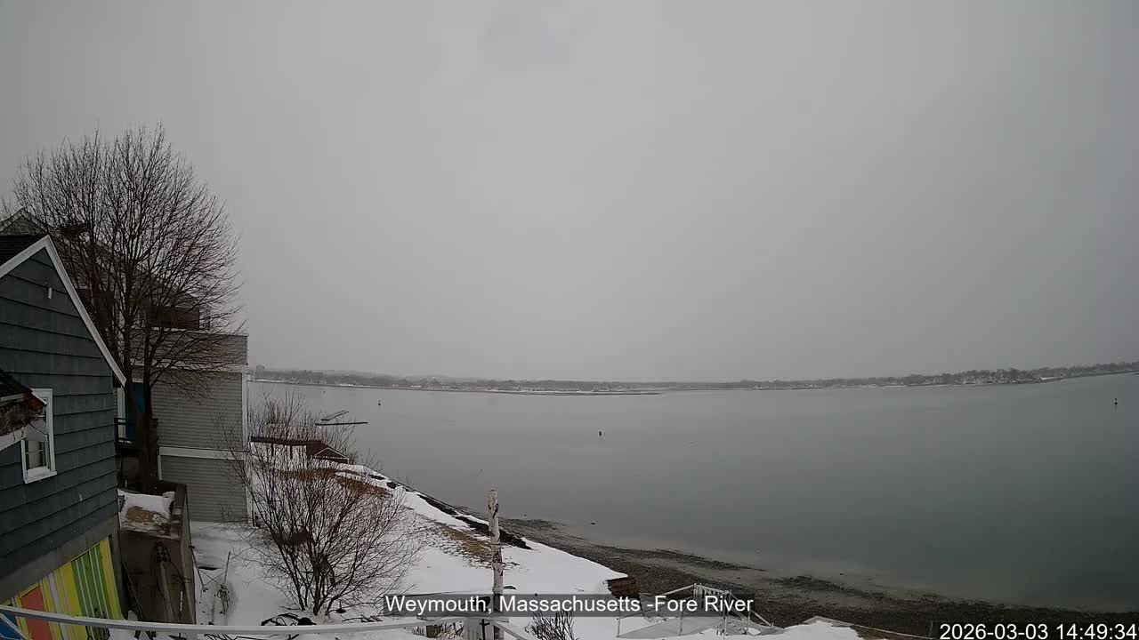 Fore River Live Cam- Weymouth, Massachusetts, USA