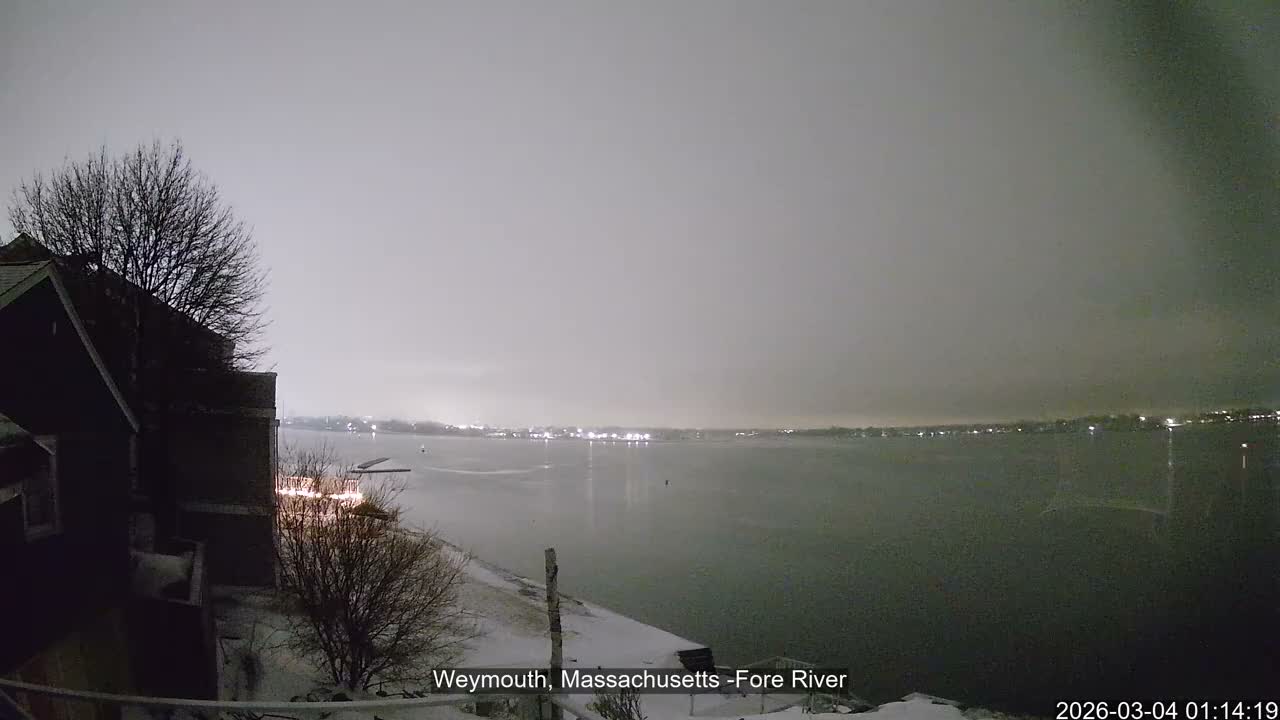Fore River Live Cam- Weymouth, Massachusetts, USA