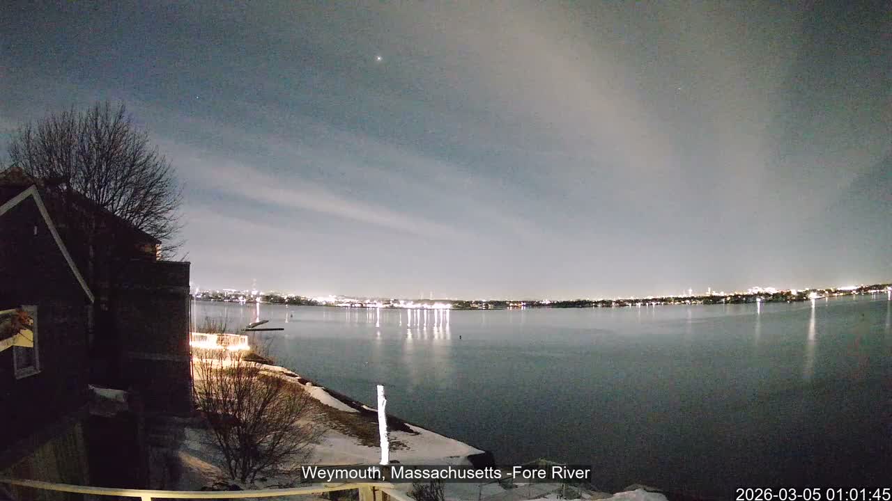 Fore River Live Cam- Weymouth, Massachusetts, USA