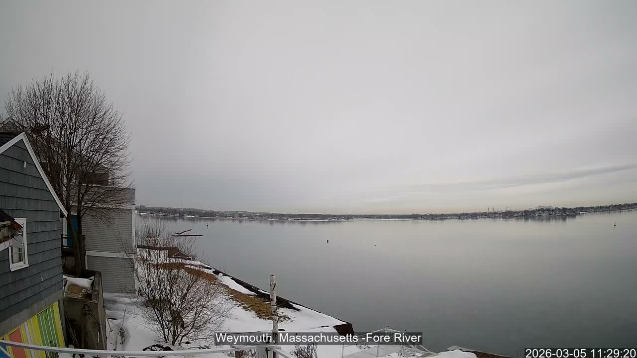 Fore River Live Cam- Weymouth, Massachusetts, USA