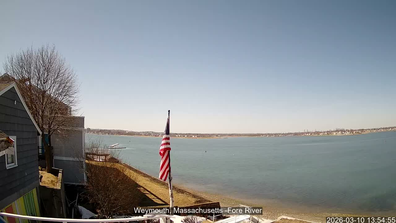 Fore River Live Cam- Weymouth, Massachusetts, USA
