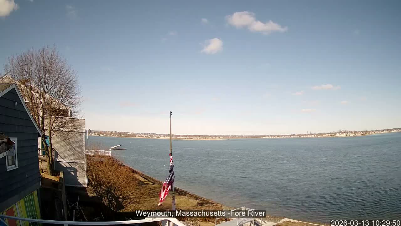 Fore River Live Cam- Weymouth, Massachusetts, USA