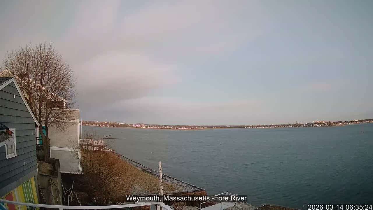 Fore River Live Cam- Weymouth, Massachusetts, USA