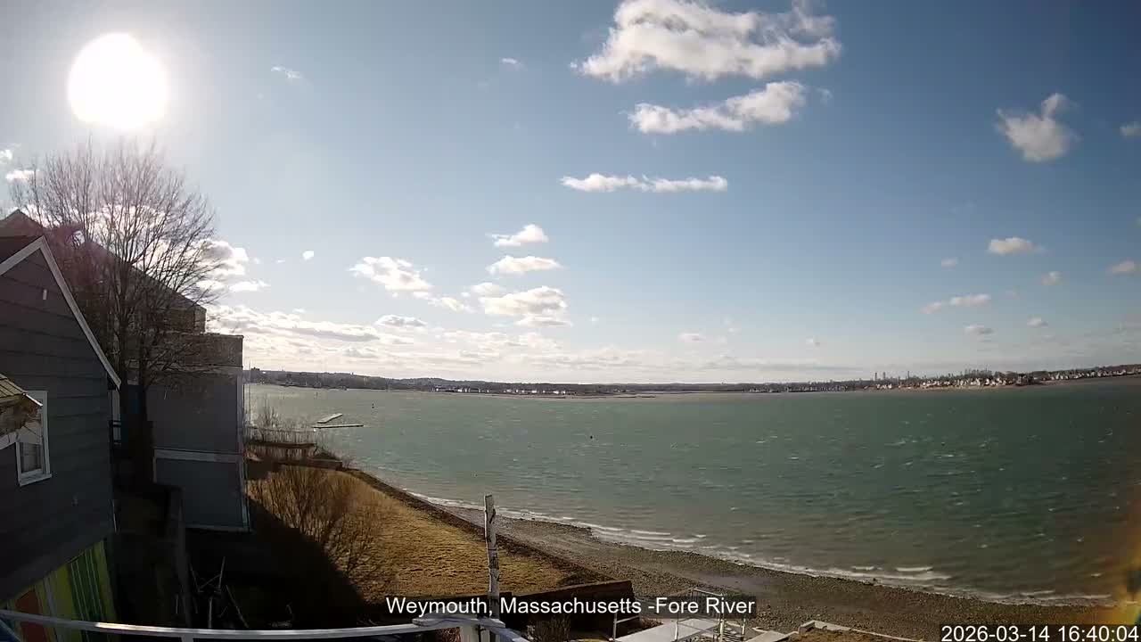 Fore River Live Cam- Weymouth, Massachusetts, USA