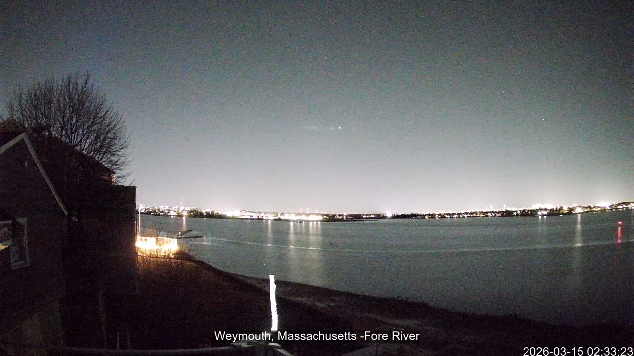Fore River Live Cam- Weymouth, Massachusetts, USA