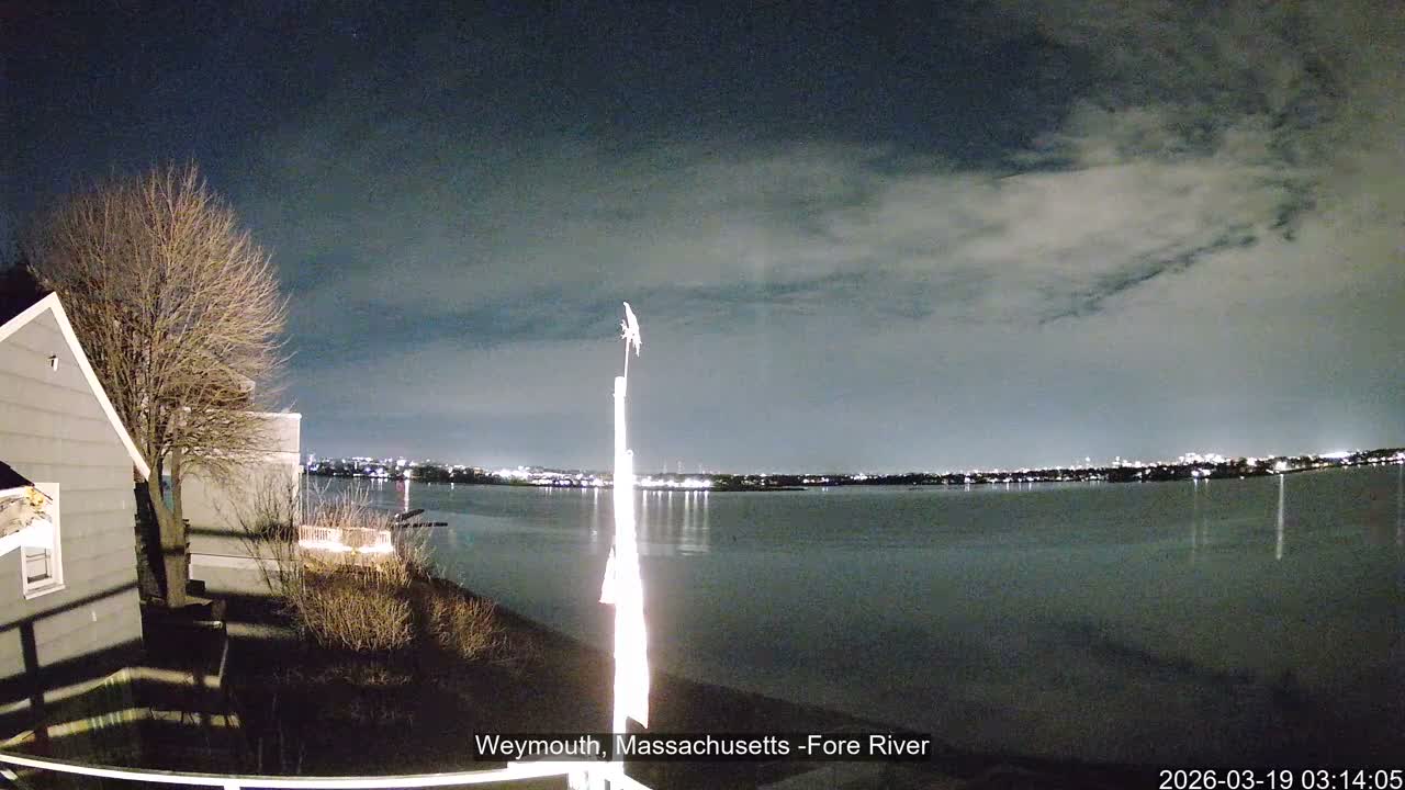 Fore River Live Cam- Weymouth, Massachusetts, USA