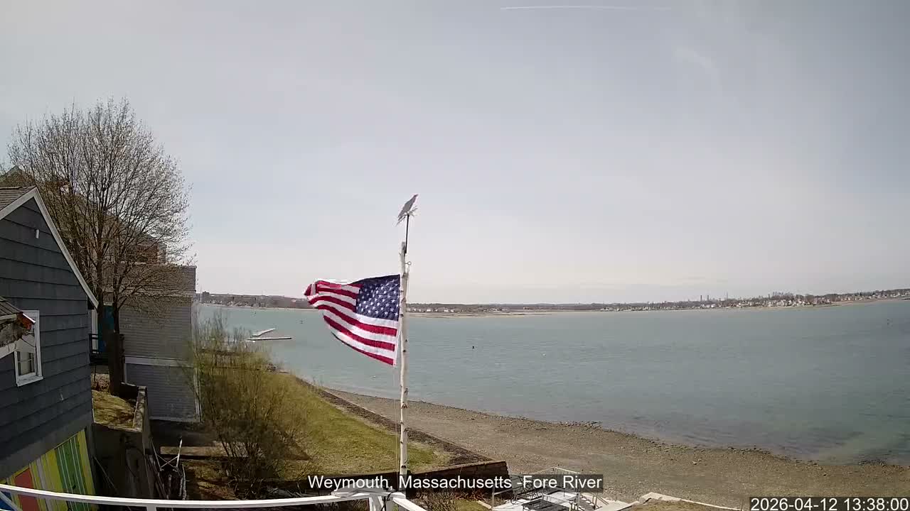 Fore River Live Cam- Weymouth, Massachusetts, USA