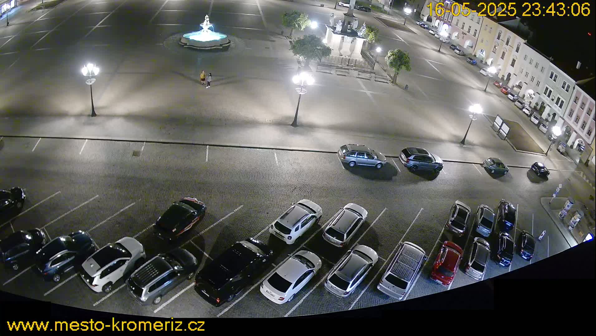 Kroměříž , (Velké náměstí ) Great Square North View Live Cam - Kromeriz, Zlin, Czechia