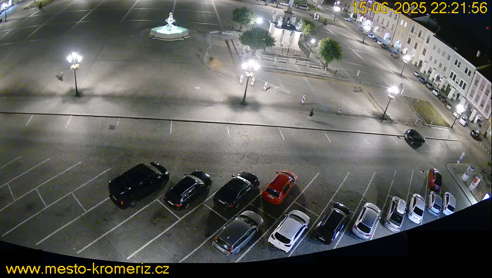 Kroměříž , (Velké náměstí ) Great Square North View Live Cam - Kromeriz, Zlin, Czechia