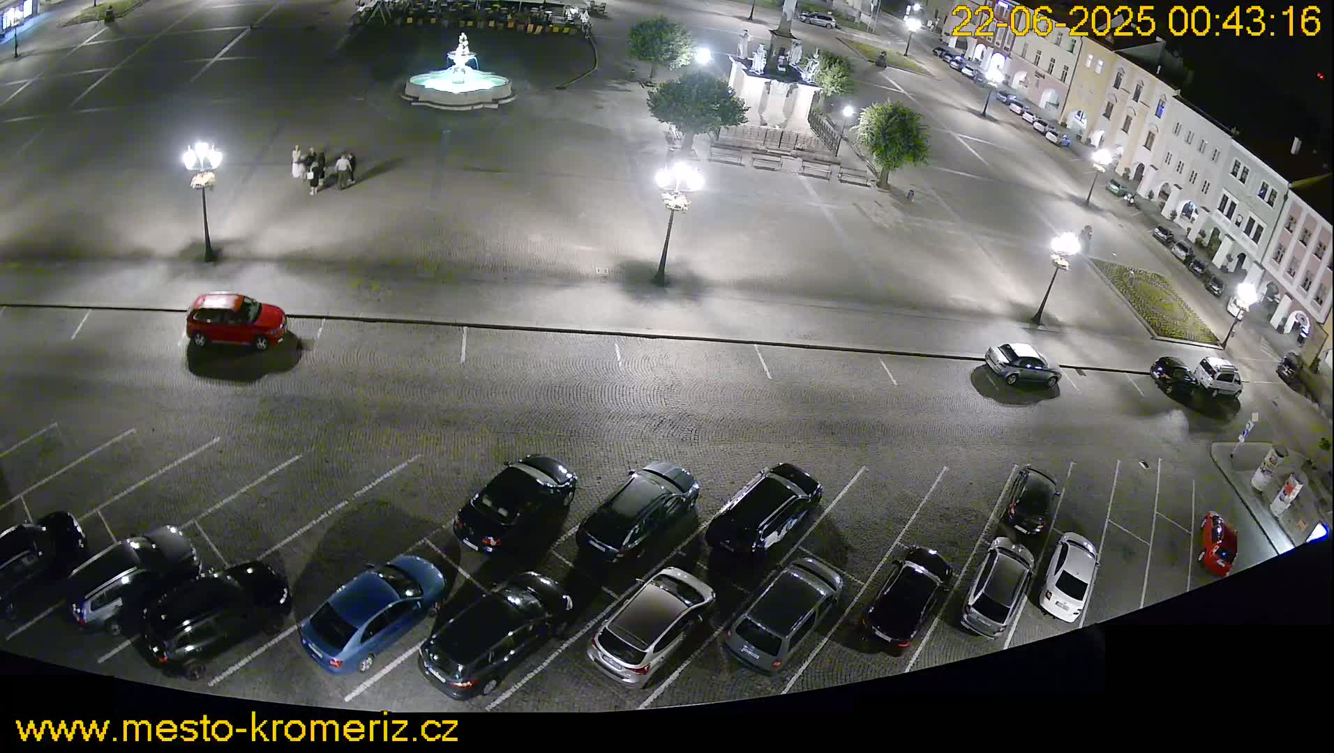 Kroměříž , (Velké náměstí ) Great Square North View Live Cam - Kromeriz, Zlin, Czechia