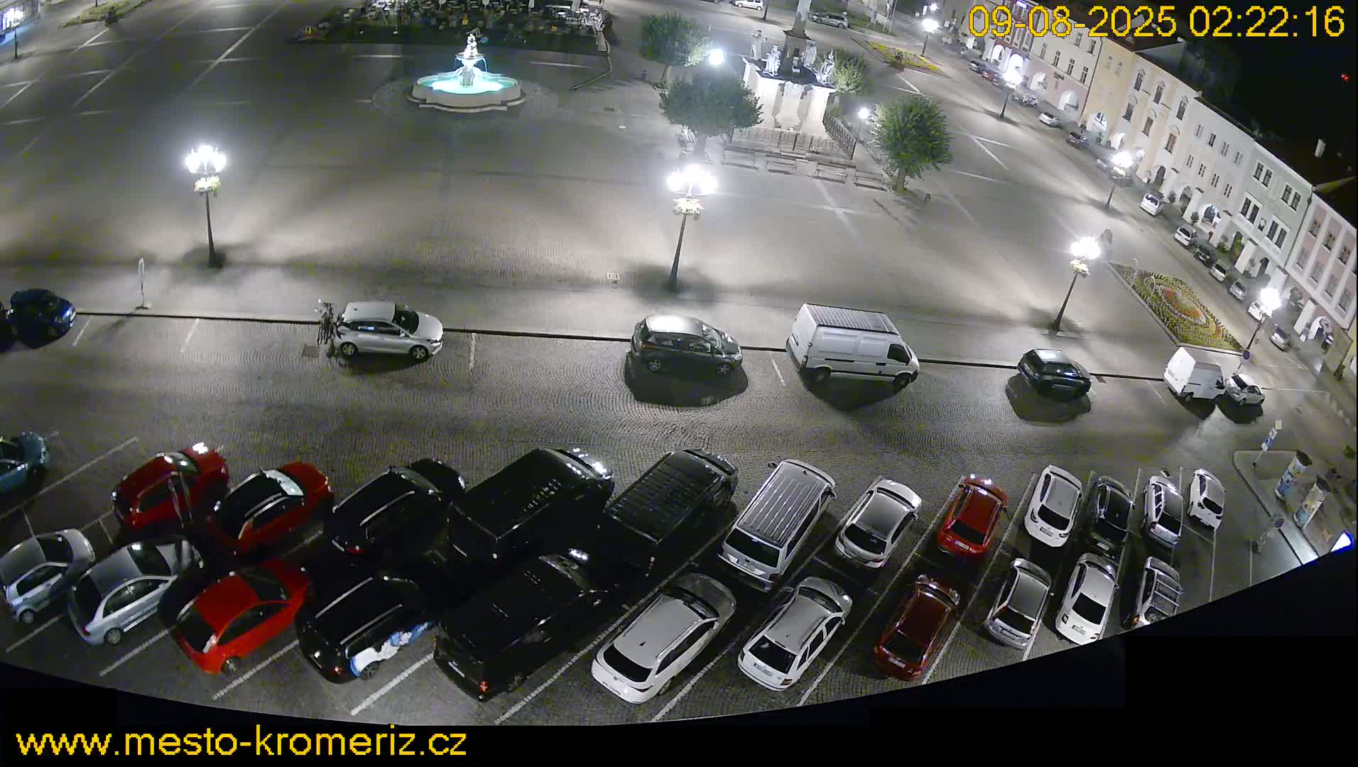 Kroměříž , (Velké náměstí ) Great Square North View Live Cam - Kromeriz, Zlin, Czechia