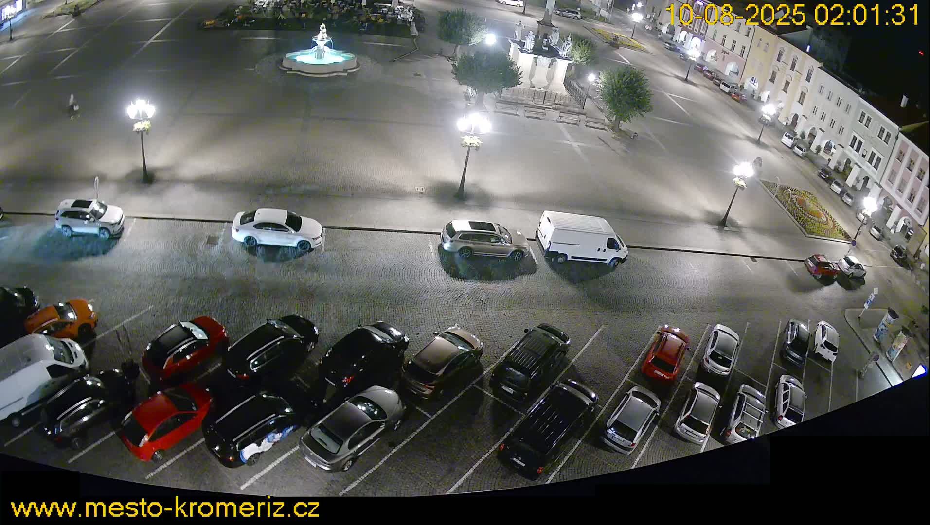 Kroměříž , (Velké náměstí ) Great Square North View Live Cam - Kromeriz, Zlin, Czechia