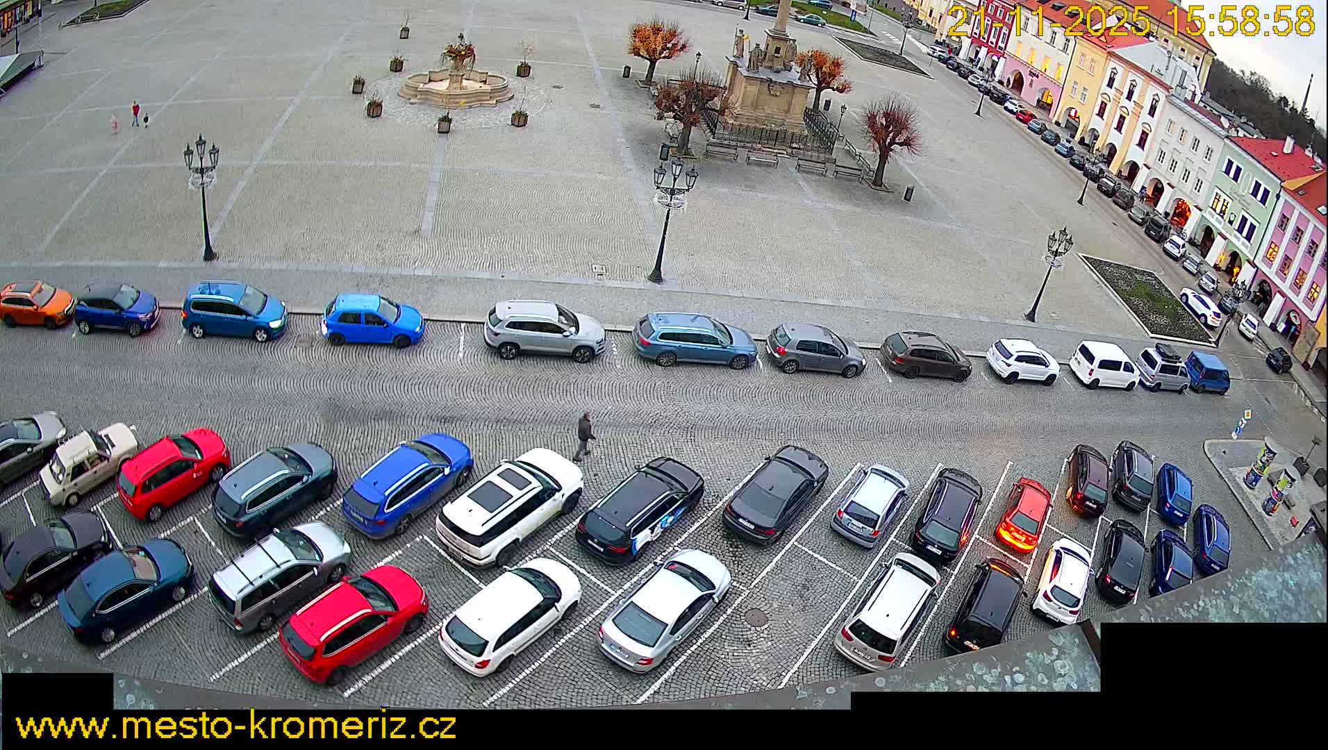 Kroměříž , (Velké náměstí ) Great Square North View Live Cam - Kromeriz, Zlin, Czechia