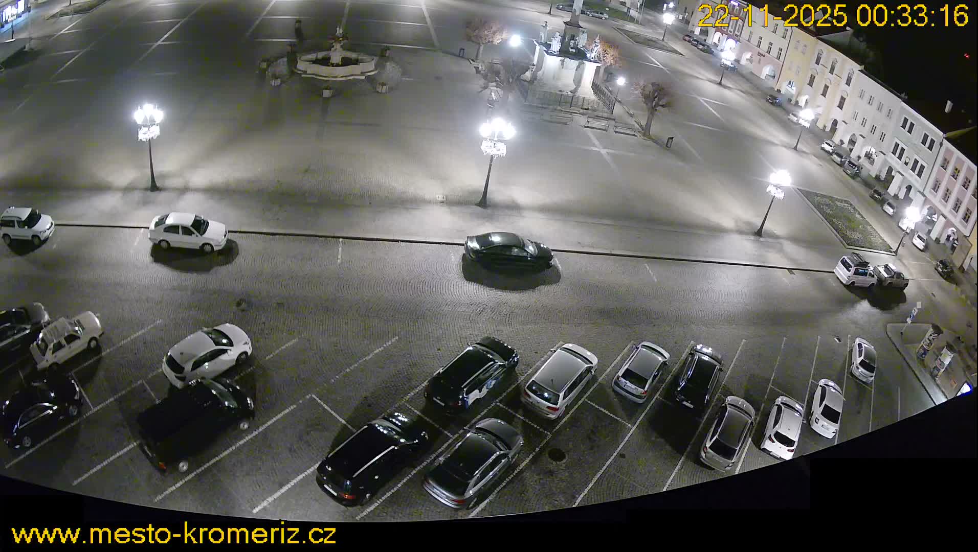 Kroměříž , (Velké náměstí ) Great Square North View Live Cam - Kromeriz, Zlin, Czechia