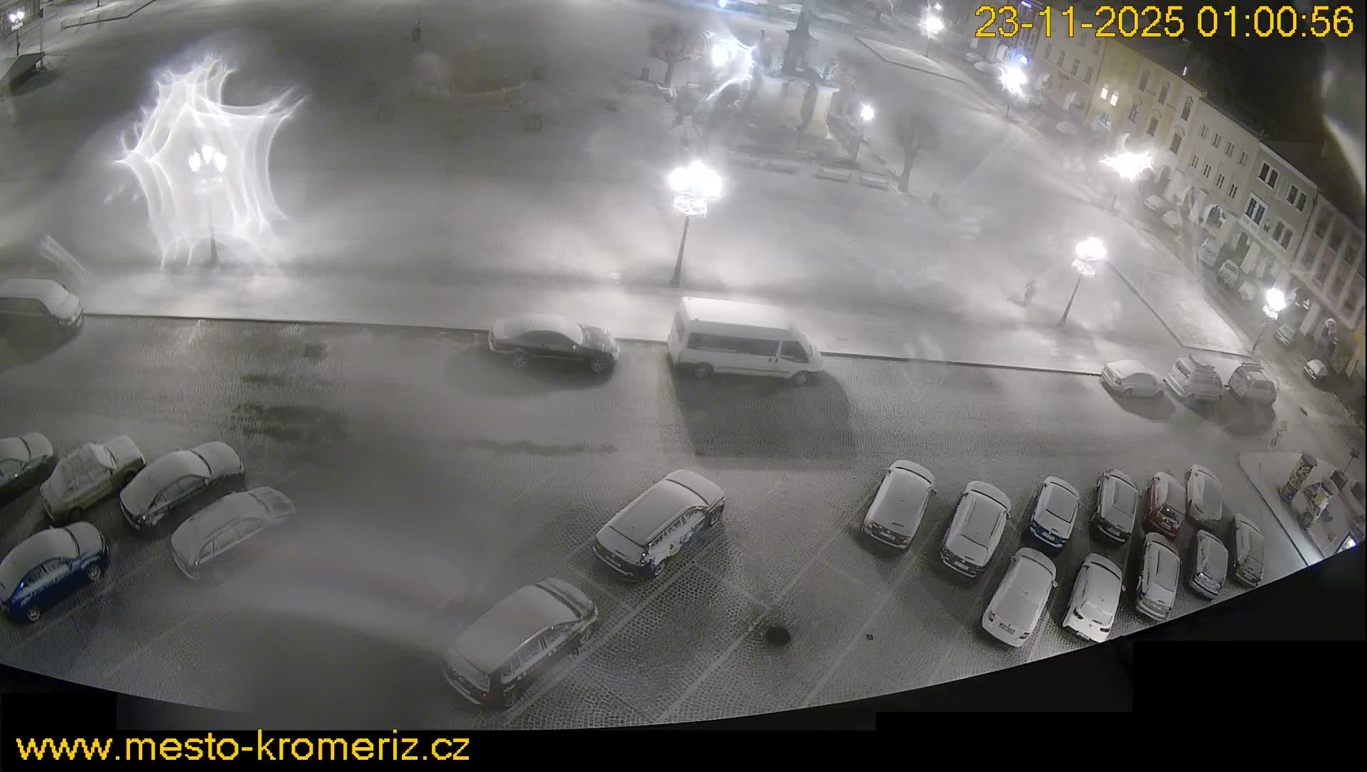 Kroměříž , (Velké náměstí ) Great Square North View Live Cam - Kromeriz, Zlin, Czechia