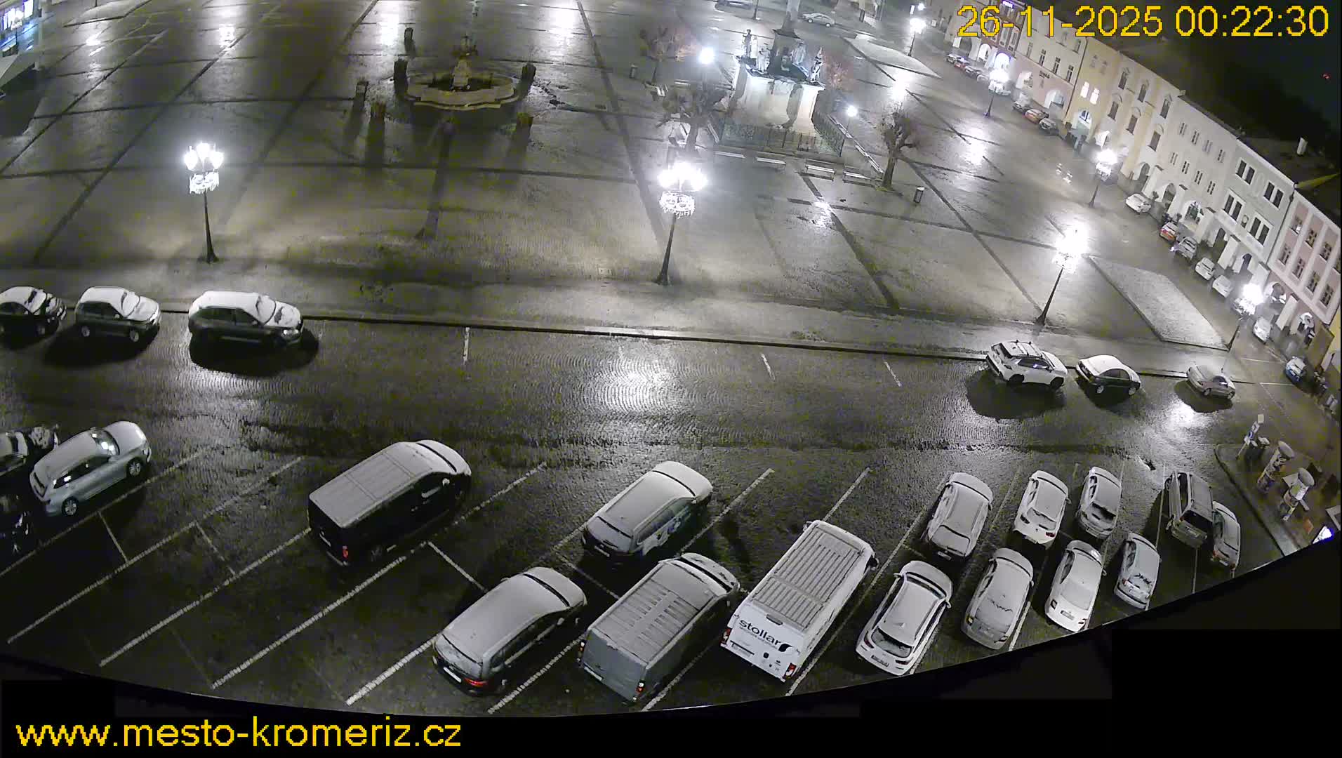 Kroměříž , (Velké náměstí ) Great Square North View Live Cam - Kromeriz, Zlin, Czechia