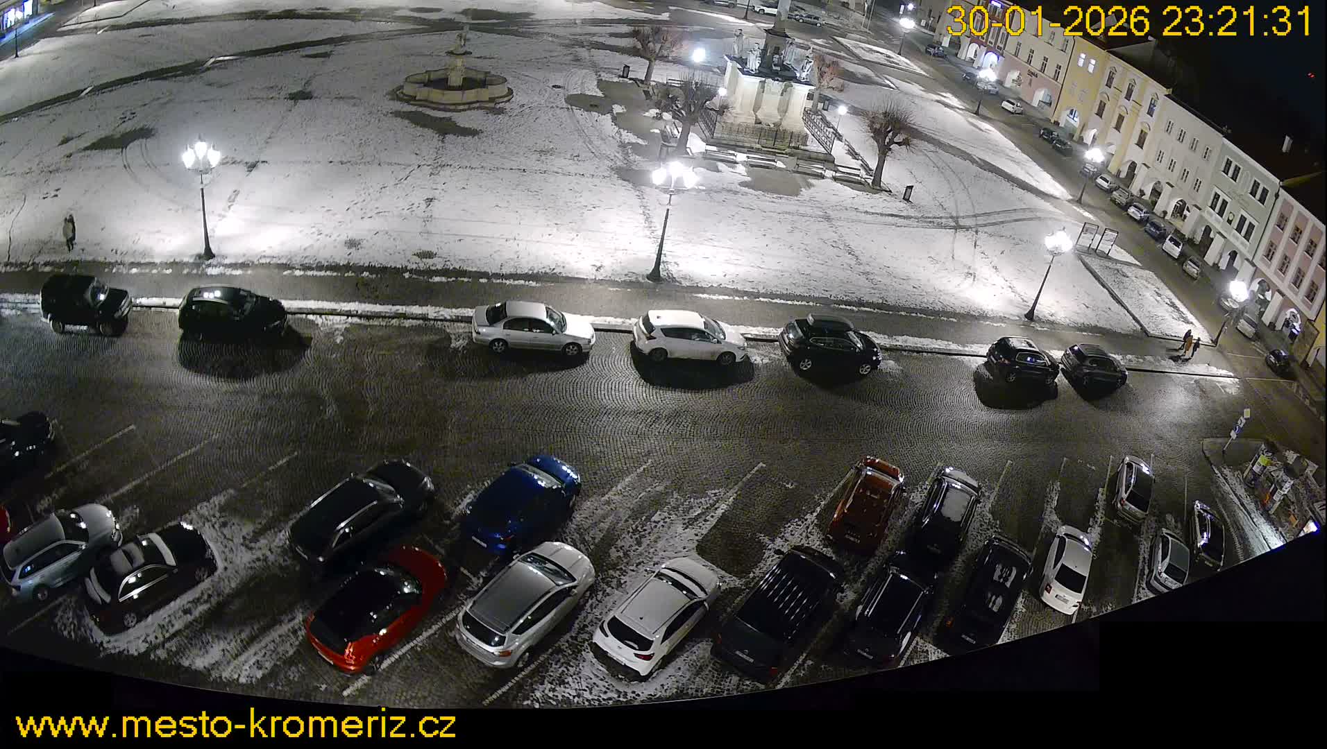 Kroměříž , (Velké náměstí ) Great Square North View Live Cam - Kromeriz, Zlin, Czechia