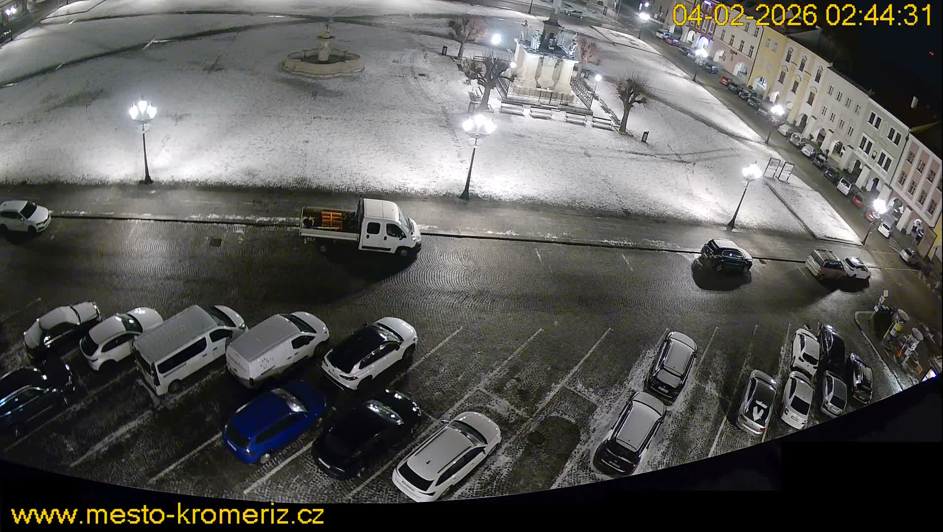 Kroměříž , (Velké náměstí ) Great Square North View Live Cam - Kromeriz, Zlin, Czechia