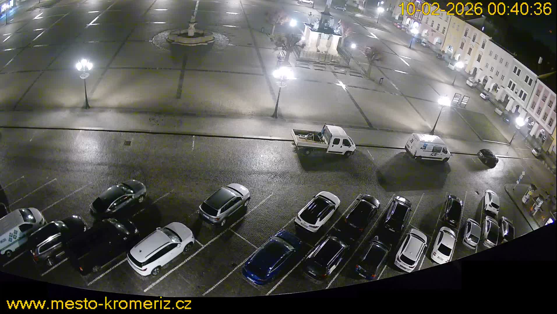 Kroměříž , (Velké náměstí ) Great Square North View Live Cam - Kromeriz, Zlin, Czechia