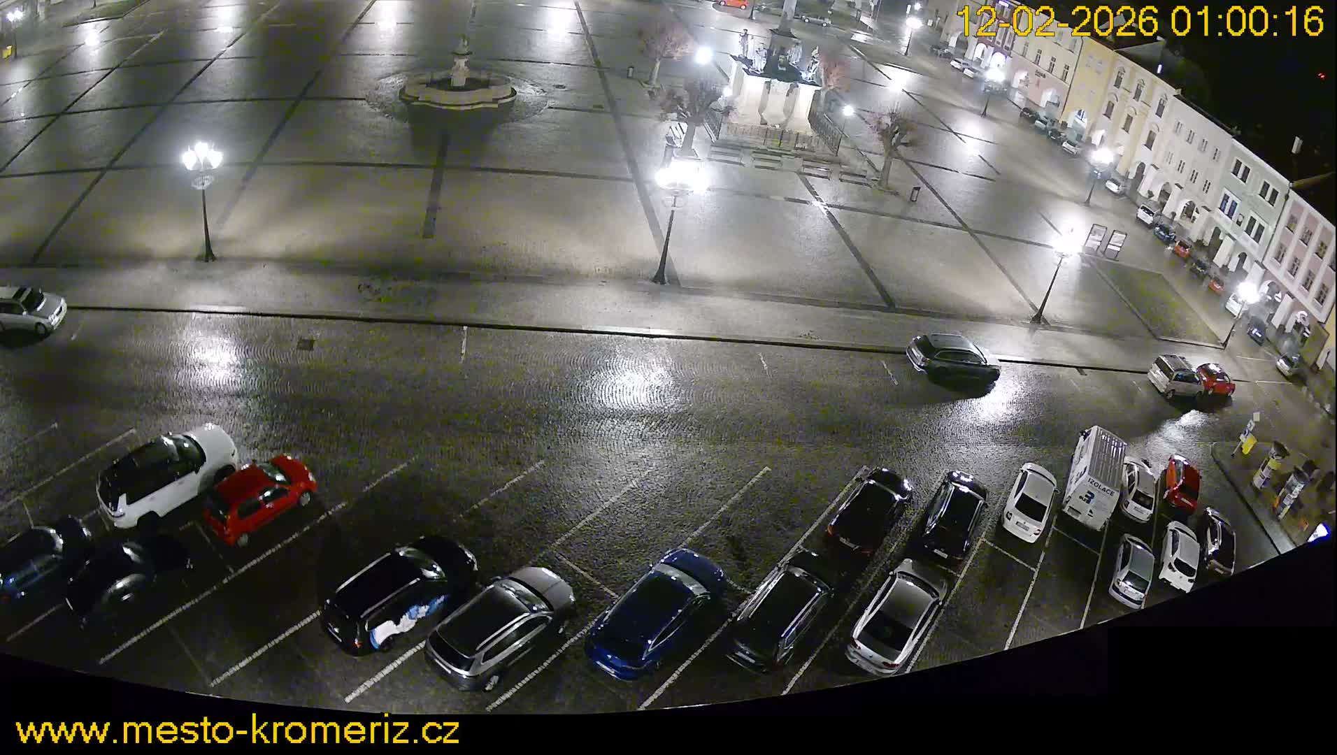 Kroměříž , (Velké náměstí ) Great Square North View Live Cam - Kromeriz, Zlin, Czechia