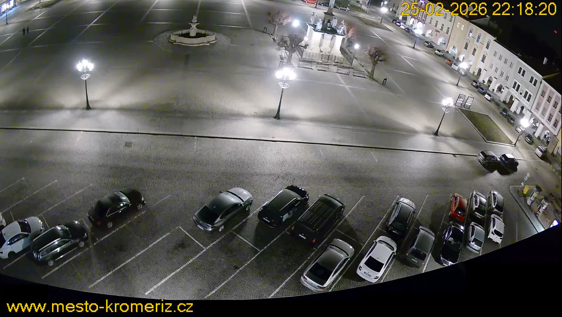 Kroměříž , (Velké náměstí ) Great Square North View Live Cam - Kromeriz, Zlin, Czechia