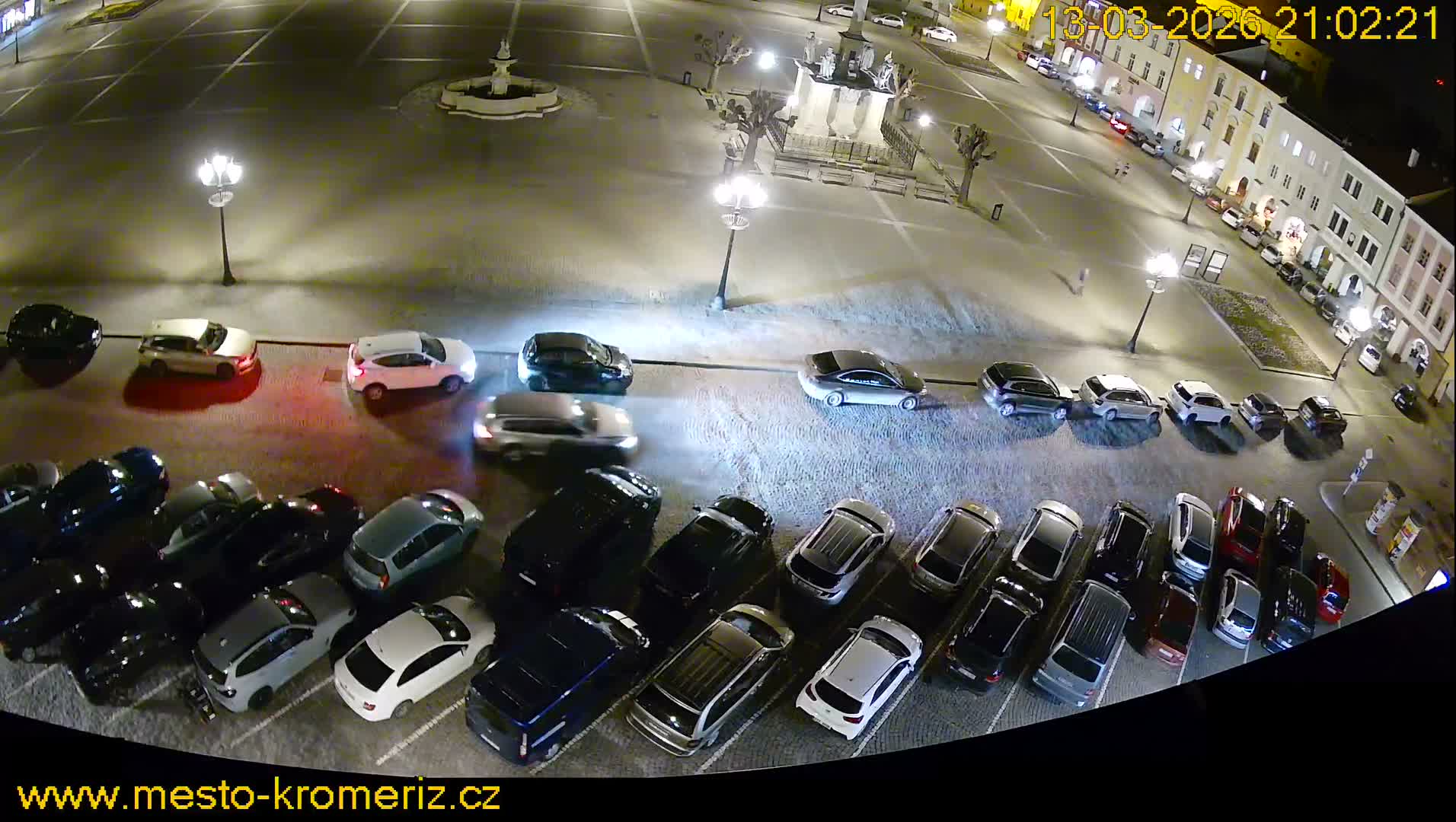 Kroměříž , (Velké náměstí ) Great Square North View Live Cam - Kromeriz, Zlin, Czechia