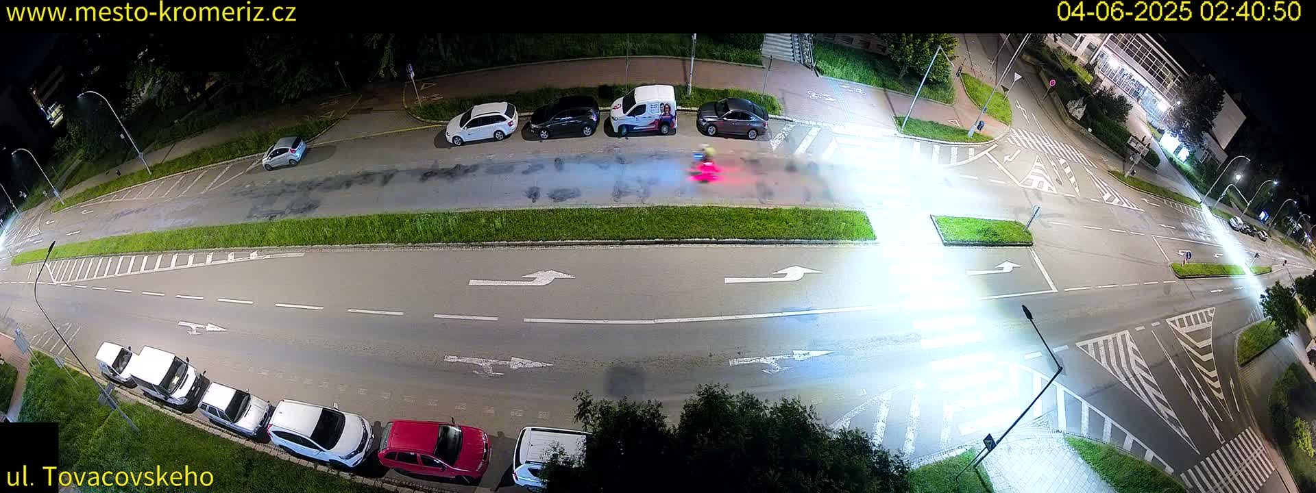 Kroměříž , Tovačovského Junction Live Cam - Kromeriz, Zlin, Czechia