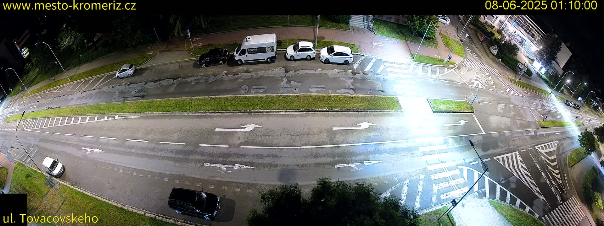Kroměříž , Tovačovského Junction Live Cam - Kromeriz, Zlin, Czechia