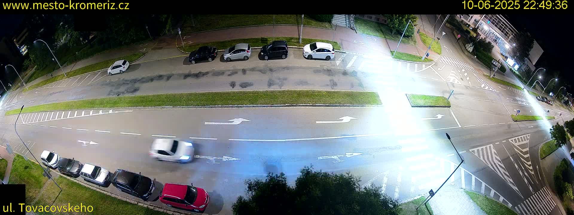 Kroměříž , Tovačovského Junction Live Cam - Kromeriz, Zlin, Czechia