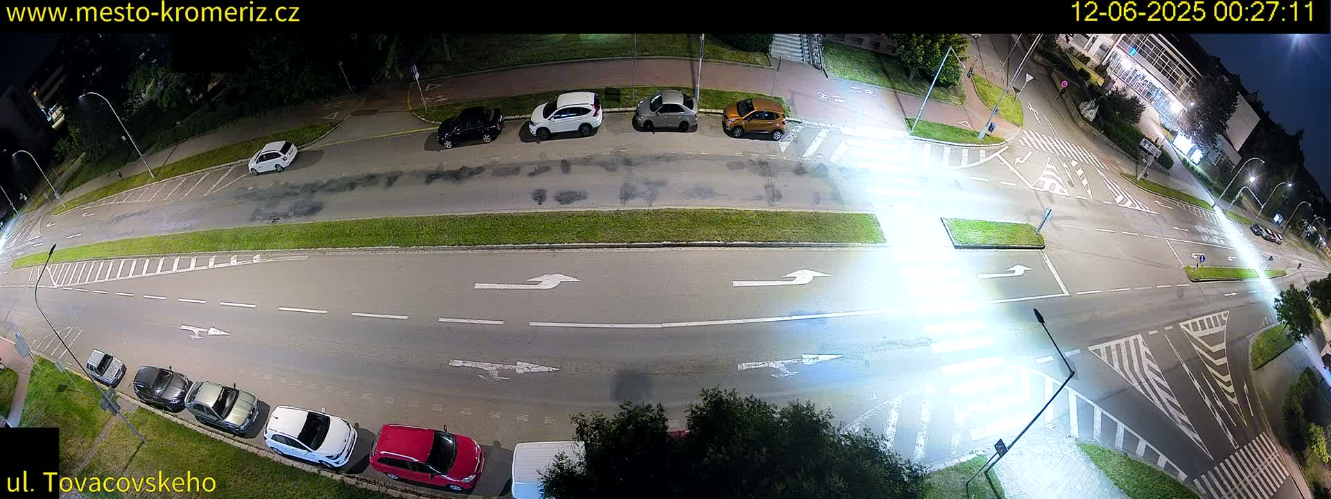 Kroměříž , Tovačovského Junction Live Cam - Kromeriz, Zlin, Czechia