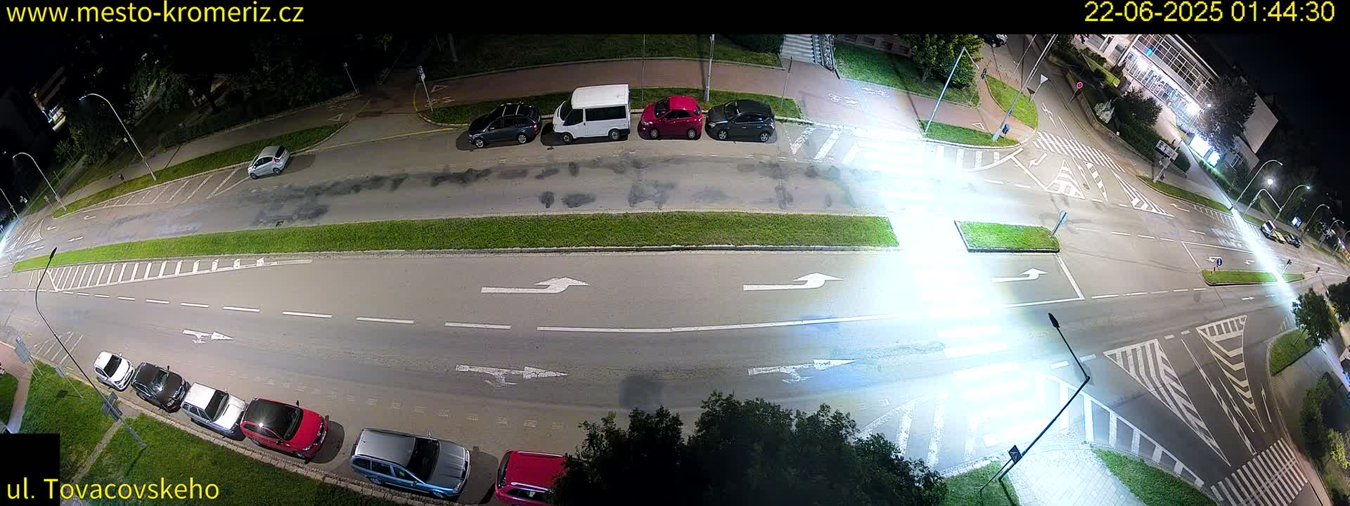 Kroměříž , Tovačovského Junction Live Cam - Kromeriz, Zlin, Czechia