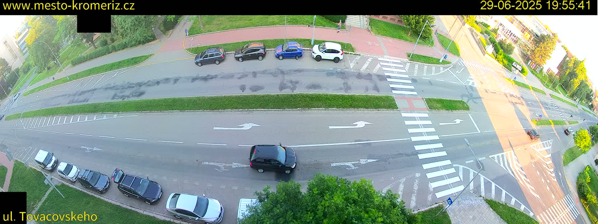 Kroměříž , Tovačovského Junction Live Cam - Kromeriz, Zlin, Czechia
