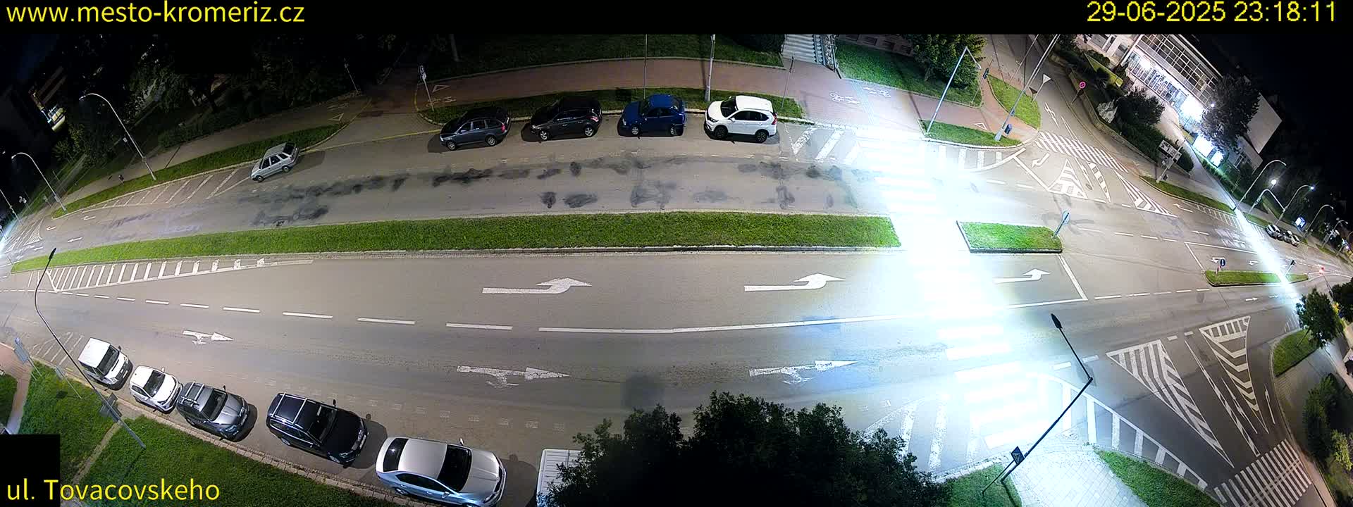 Kroměříž , Tovačovského Junction Live Cam - Kromeriz, Zlin, Czechia