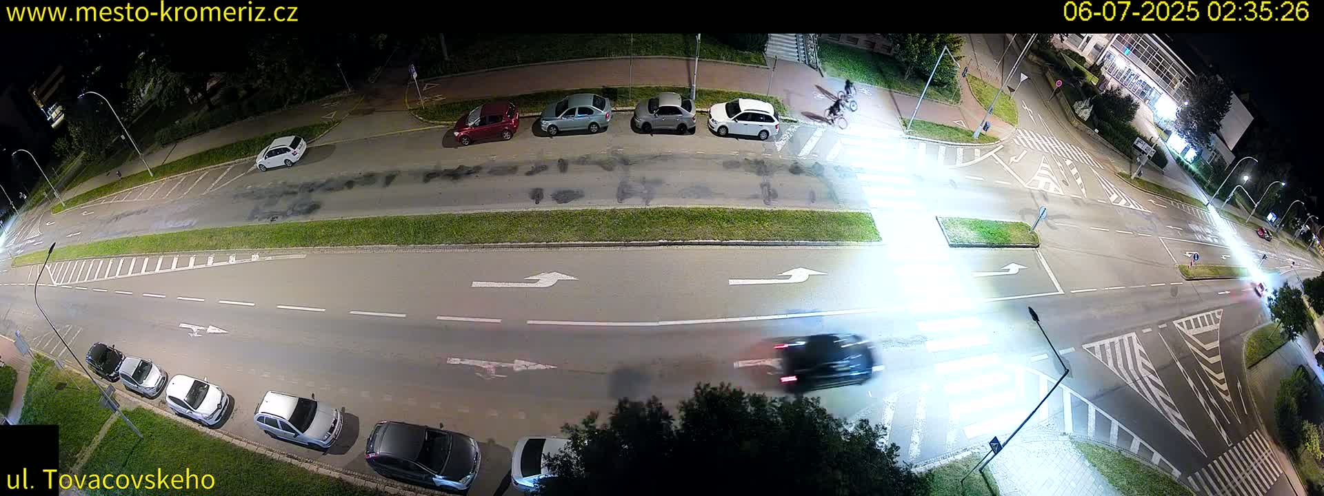 Kroměříž , Tovačovského Junction Live Cam - Kromeriz, Zlin, Czechia
