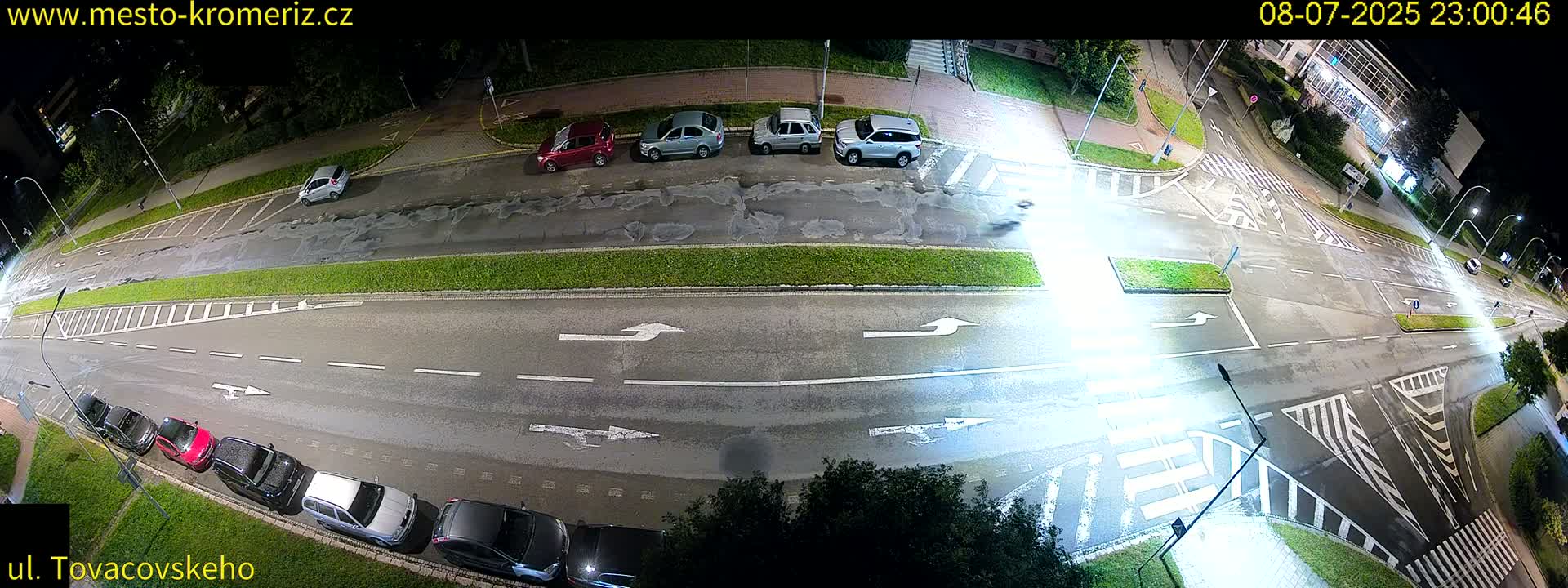 Kroměříž , Tovačovského Junction Live Cam - Kromeriz, Zlin, Czechia
