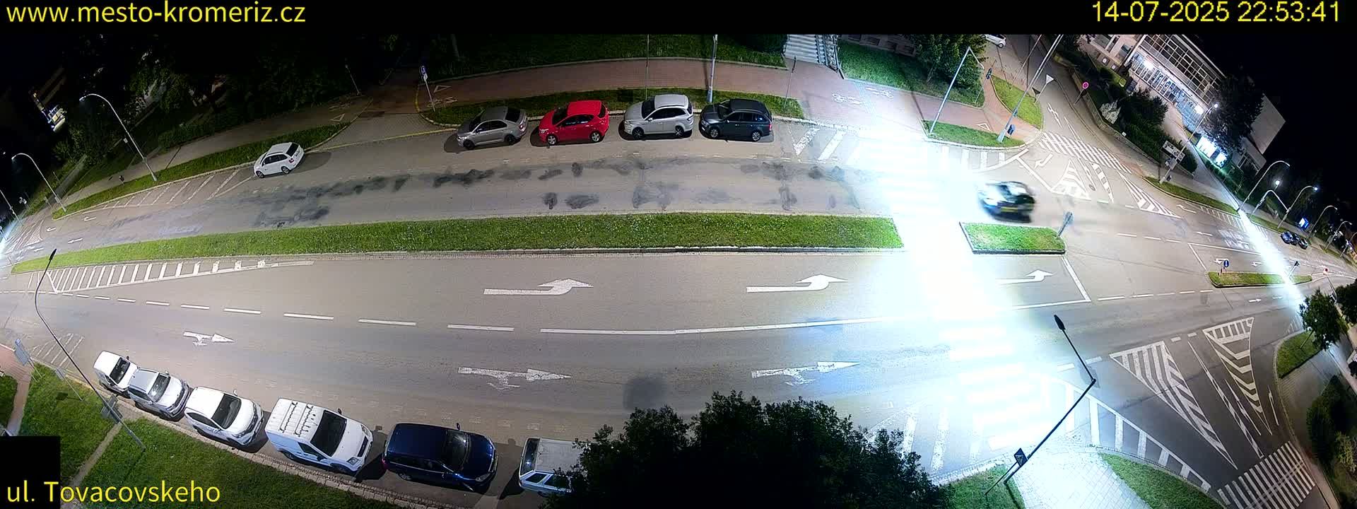 Kroměříž , Tovačovského Junction Live Cam - Kromeriz, Zlin, Czechia