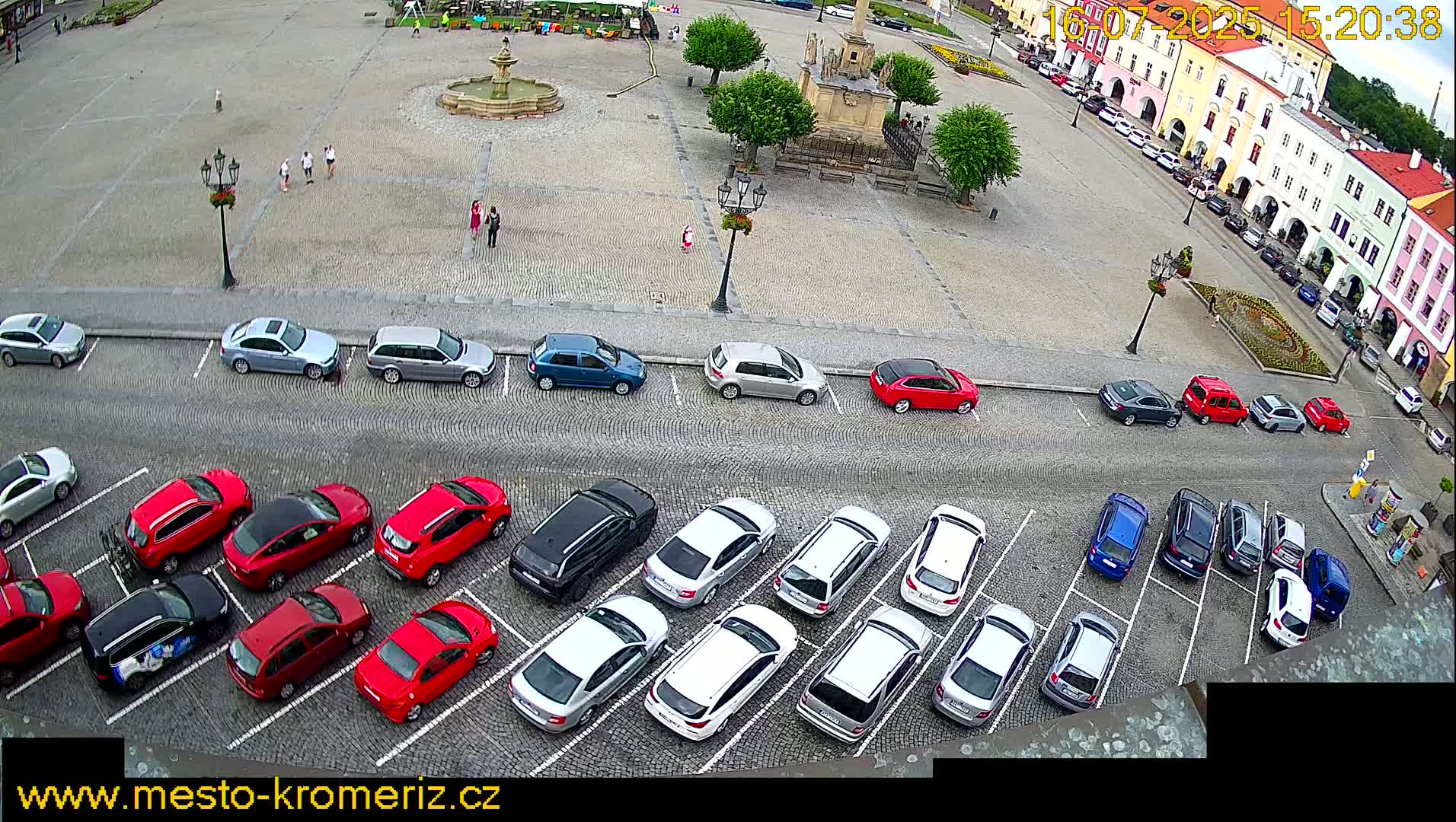 Kroměříž , Tovačovského Junction Live Cam - Kromeriz, Zlin, Czechia