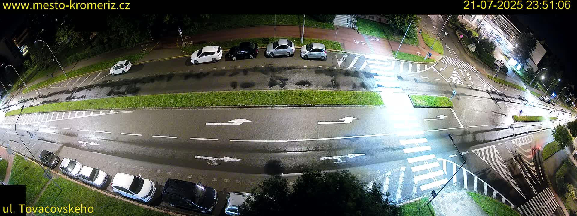 Kroměříž , Tovačovského Junction Live Cam - Kromeriz, Zlin, Czechia