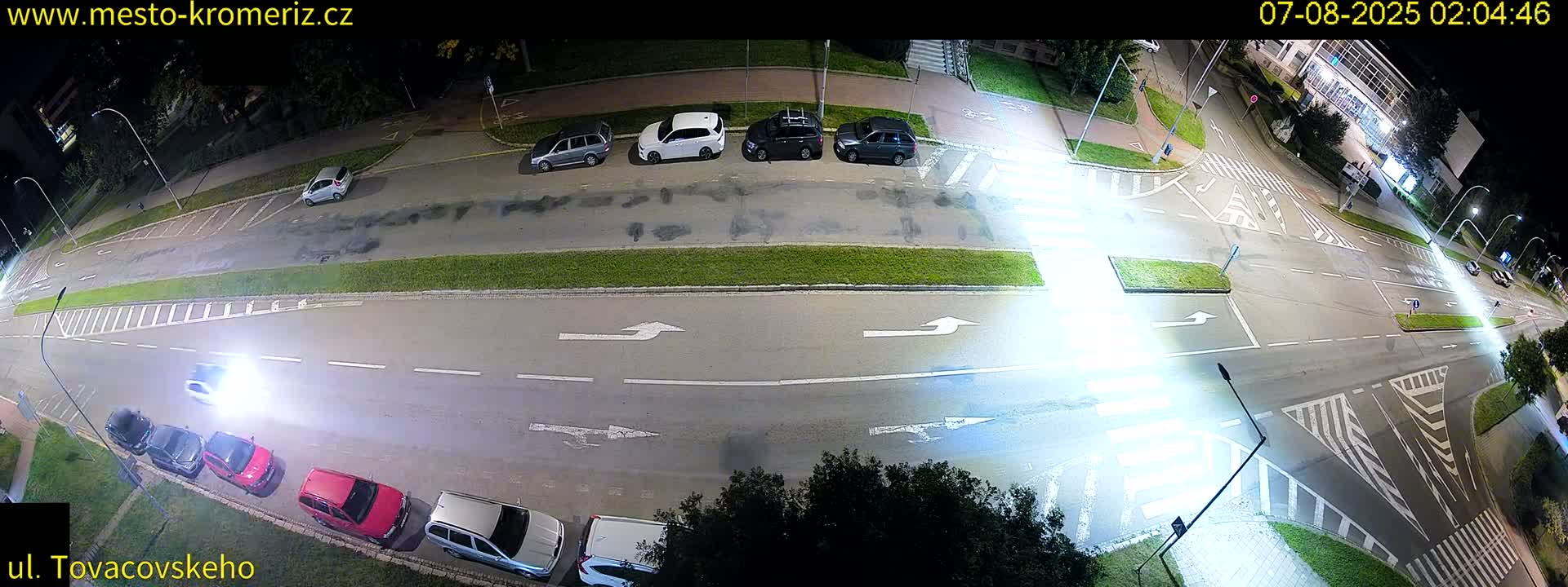 Kroměříž , Tovačovského Junction Live Cam - Kromeriz, Zlin, Czechia