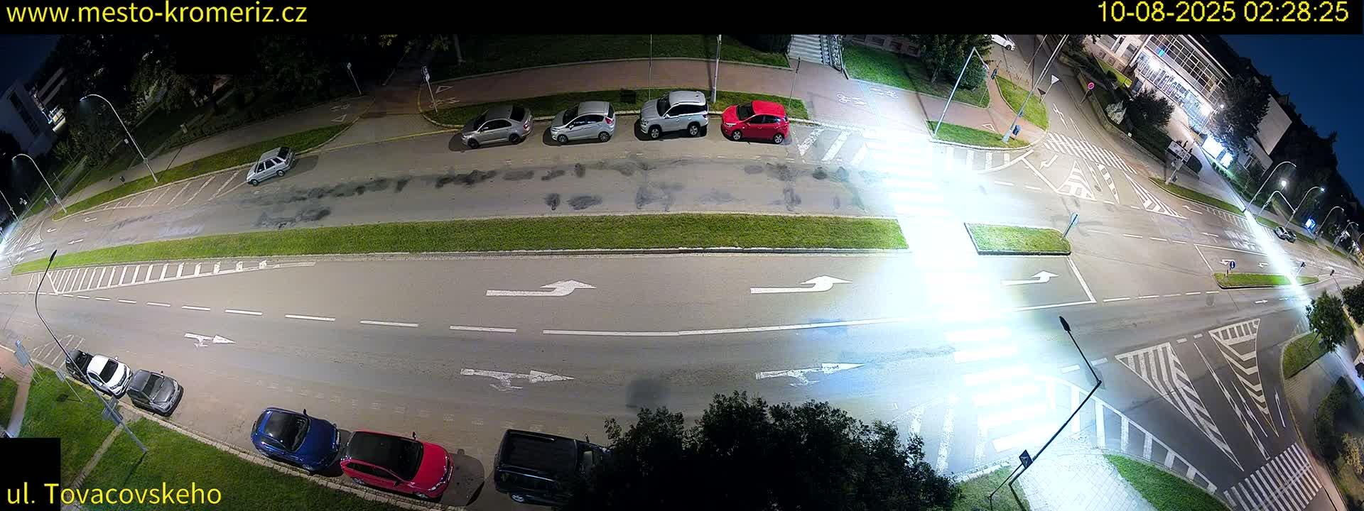 Kroměříž , Tovačovského Junction Live Cam - Kromeriz, Zlin, Czechia